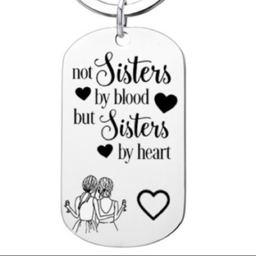 Sisters/best friend keychain  🌻2for$10🌻